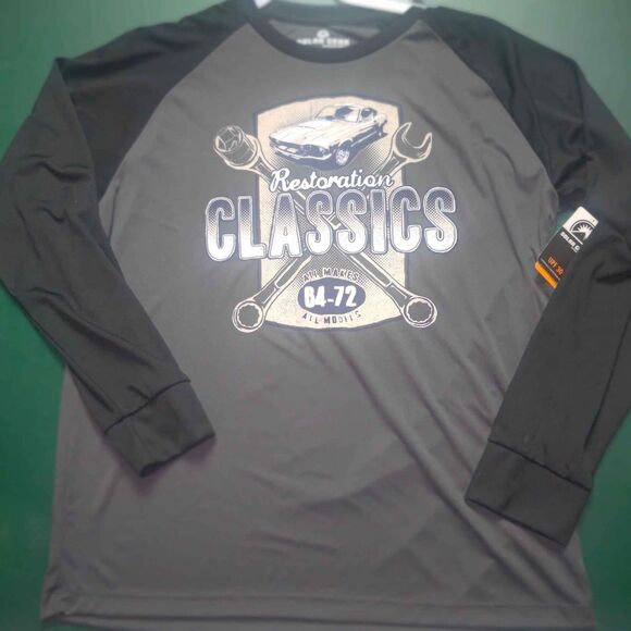 Ford Mustang Restoration Classics Men's Long Sleeve Shirt - Large (42/44) - New - Picture 1 of 5
